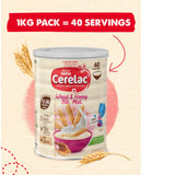 Cerelac Infant Cereals With Milk Honey & Wheat 12+ Months 1kg