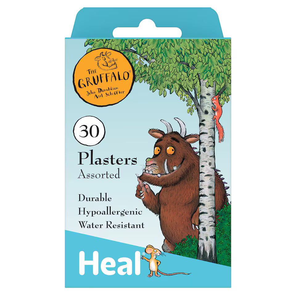 Heal Gruffalo Kids Plasters Assorted 30 Pack