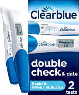 Clearblue Pregnancy Test Double-Check & Date Combo Pack