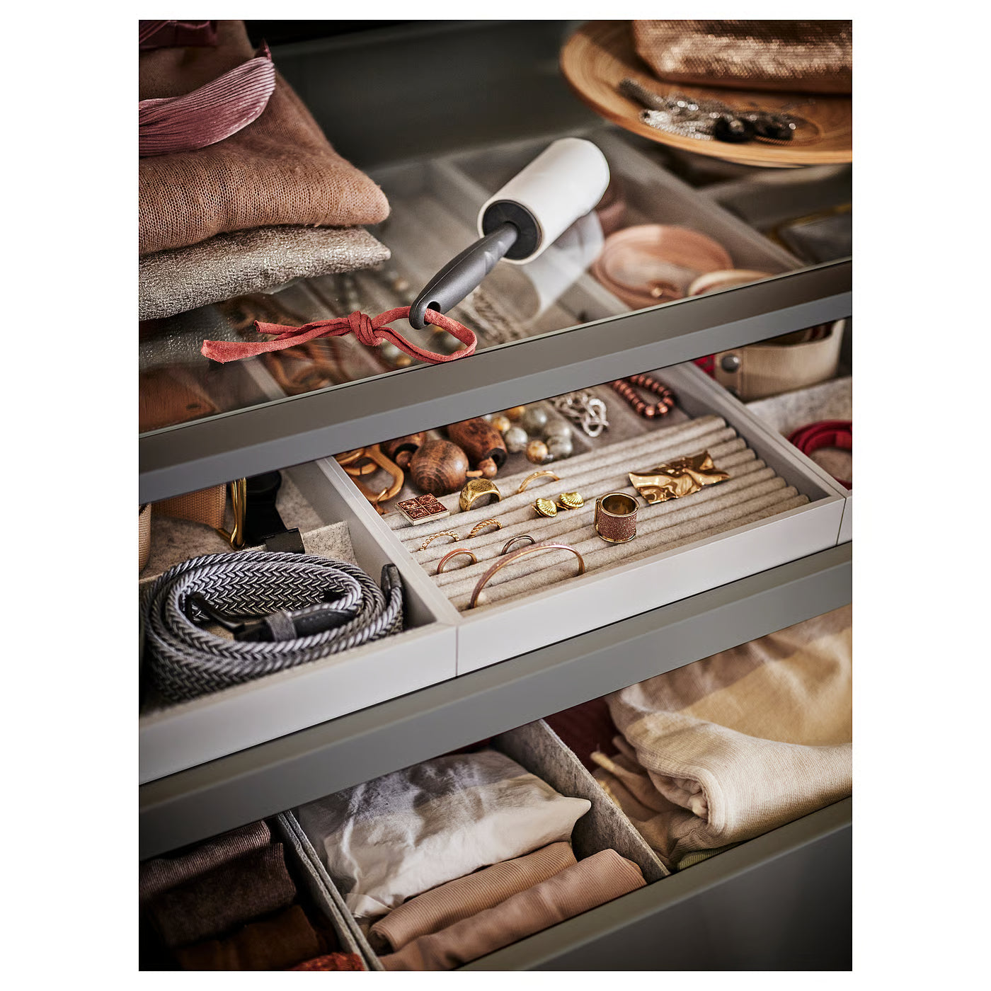 BÄSTIS Lint roller, grey