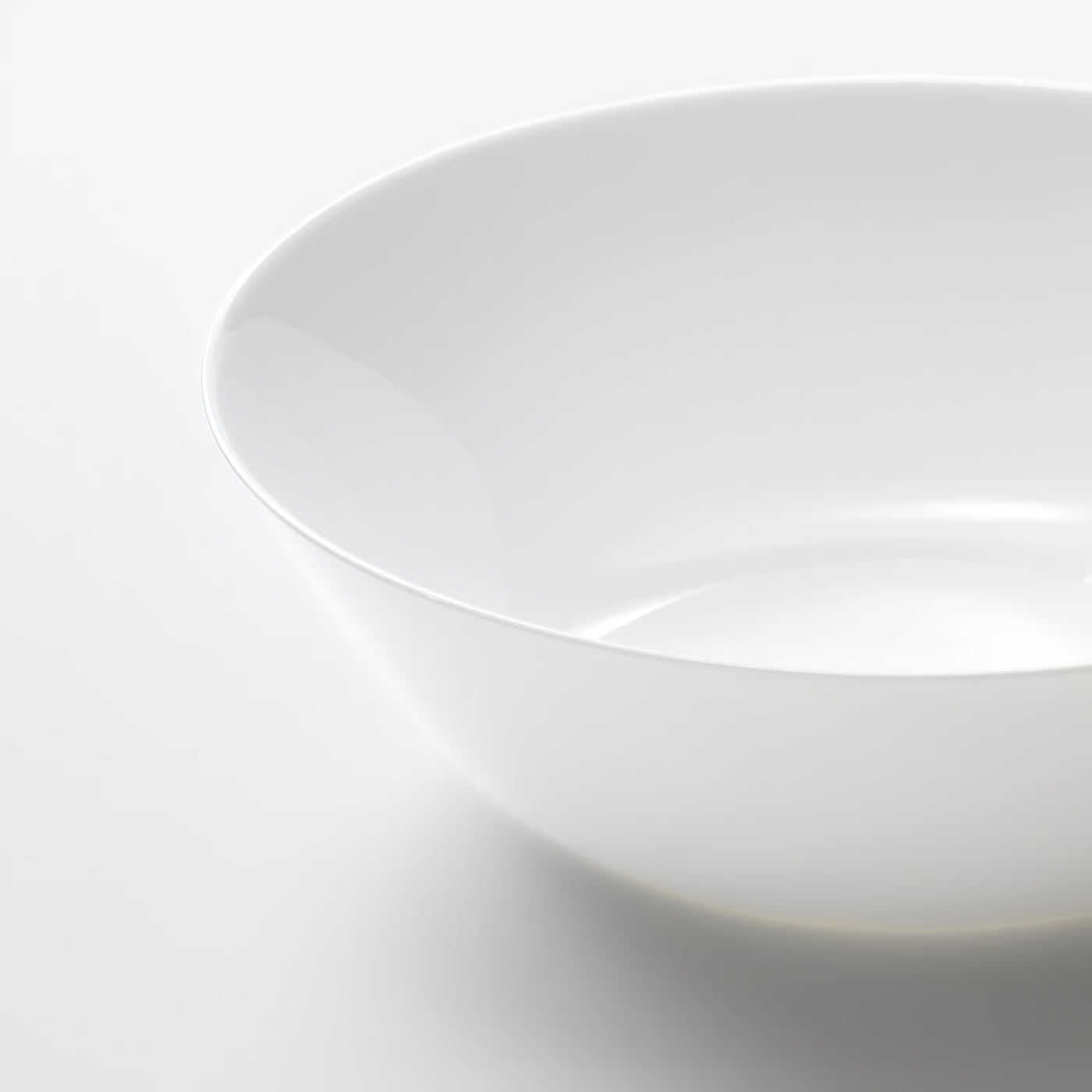 OFTAST Serving bowl, white, 23 cm