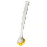RINNIG Dish-washing brush, bright yellow/off-white