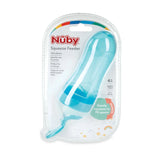 Nuby EZ Squeeze Weaning Self Feeder Baby Spoon, Blue
