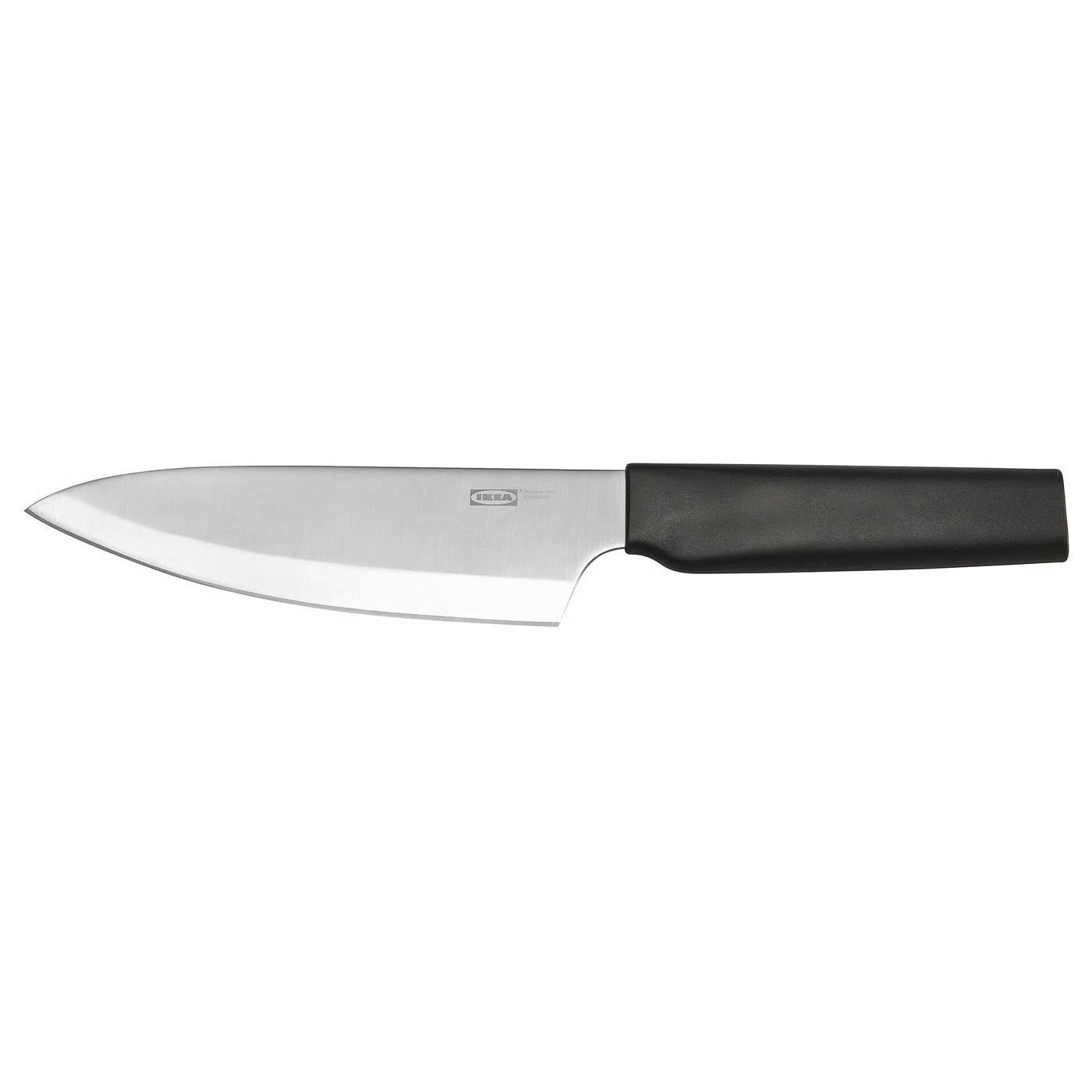 STJÄRNSTÖR Cook's knife, stainless steel/dark grey, 16 cm