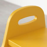 TROGEN Children's step stool, yellow, 40x38x33 cm