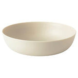 VITABBORRE Deep plate, beige, 20 cm